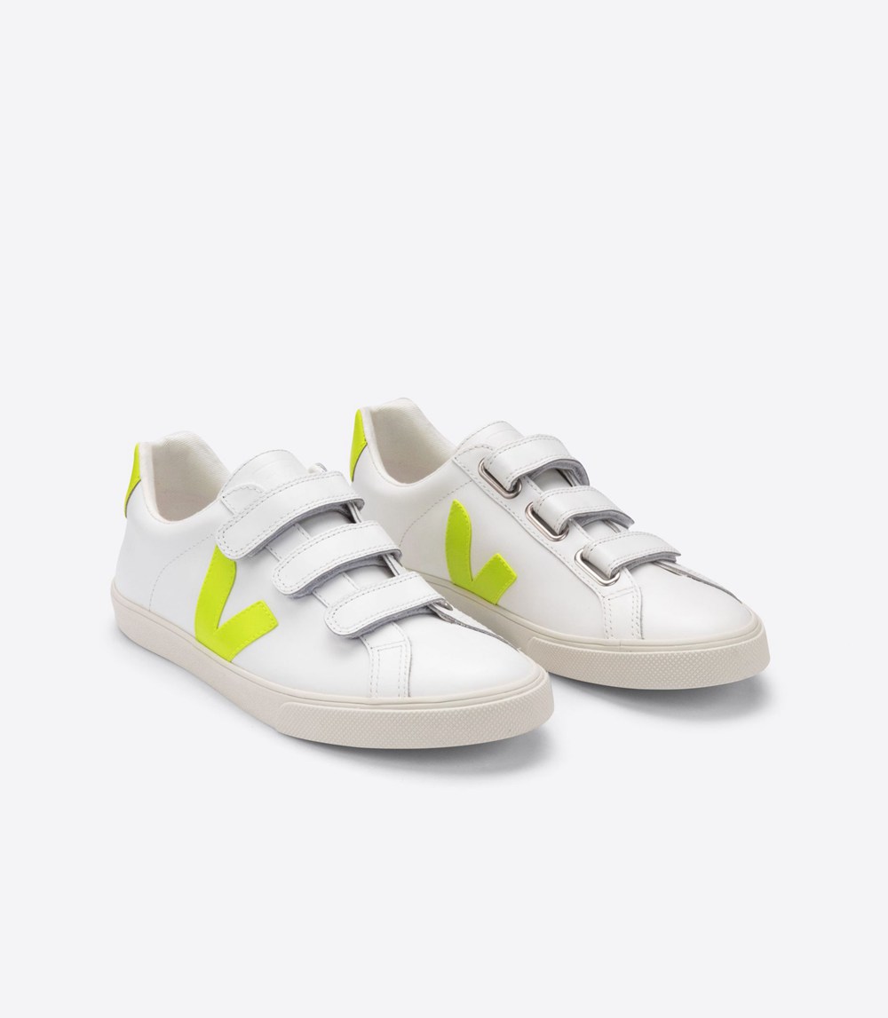 Veja Sneakers Mens - 3-lock Leather - White - 6251NUJBL